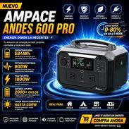 ESTACIÓN AMPACE ANDES 600 PRO 600W PICO 1800W PRECIO:500 USD - Img 55836698
