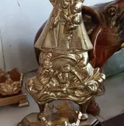 Hermosas virgenes, santísimos, crucifijos de bronce. - Img 50152231