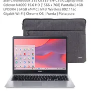 Laptop acer Chromebook 315 como nueva - Img 54920980