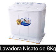 Lavadoras de 8 Kg semiautomáticas - Img 55170233