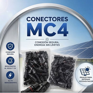 Cable fotovoltaico cobre estañado y conectores mc4 - 2/4