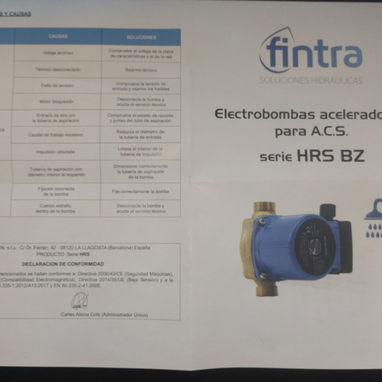 ⚡ ¡BOMBA PRESURIZADORA / ACELERADORA DE AGUA CALIENTE ! ⚡ - 5/5