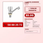 LLAVE DE LAVAMANOS S.P.C VPT -0052 - Img 57843047