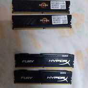 Memoria Ram DDr4 de 4gb se vende la pareja, disipadas - Img 58225375