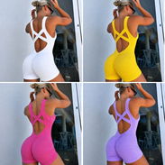 Enterizos Cortos Originales Shein Levanta Glúteos Tallas S. M. L. XL - Img 56525357