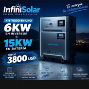 Sistema todo en uno 6 con 15 Infinity solar - Img 57486783