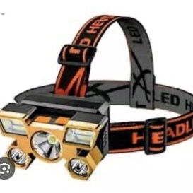 LINTERNA LED FRONTAL PARA LA CABEZA TIPO MINERO. - Img 89418566
