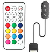 Controladora argb 5v con su mando a distancia en 20 usd o en cup al cambio  Con mensajería 🏍 libre de costo para - Img 51239013