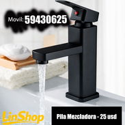 💧 Pila Mezcladora - Negra y Plateada 💧 - Img 56159572