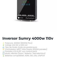 Inversor Sumry 4000w 110v - Img 56367672