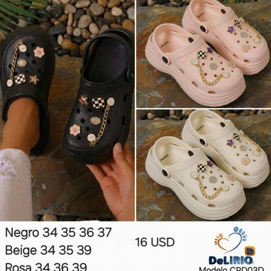 Sandalias engomadas para damas - 4/9