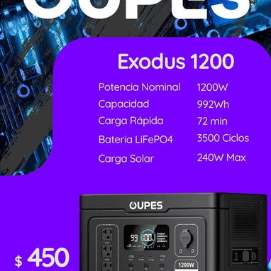 Oupes Exodus 1200w , 450 usd , - Img 121835477