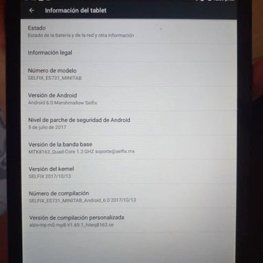 Tablet de Muy poco uso...funcionando perfectamente. Tiene su cable cargador. Además cable para conectar USB a la tablet. - 2/4
