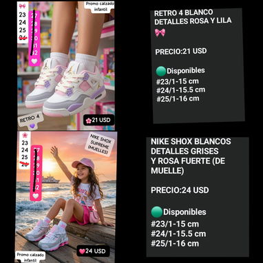 Tenis de niñas - 2/10