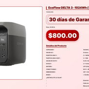 EcoFlow DELTA 3 -1024Wh (1800AC / 3600W) . - Img 57102007