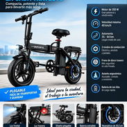 Bicicleta eléctrica |Pikabike Z6|nueva|con garantía - Img 57981779