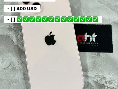 - [ ] iPhone 13 - [ ] 128GB - [ ] Face ID y True Tone ok - [ ] Bat 84% - [ ] Libre por R-SIM - [ ] 400 USD - Img main-image