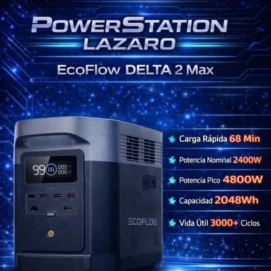 ECOFLOW DELTA 2 MAX Y DELTA 3 MAX 110 VOLT NEW 58080802 - Img 114553801