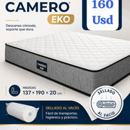 Colchón Camero EKO sellados al vacio *nuevo precio 160usd* - Img 57401964