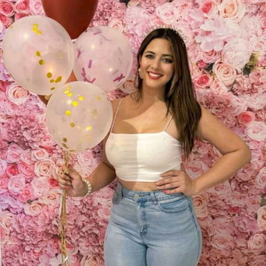 馃巿Set de 15 globos de coraz贸n y confeti $2000 - Img 114315666