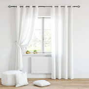 Juego de 2 Cortinas Blackout Blanco - Img 57699557