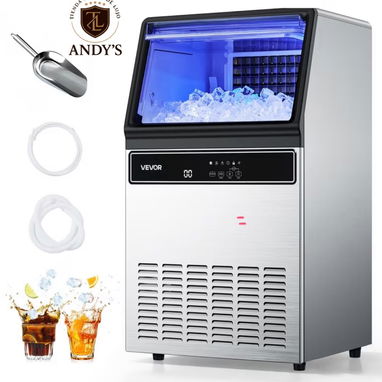 Máquina comercial de hacer hielo de 130 lb en 24h. - 2/9