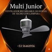 Ventilador recargable de techo ♏️MJ🔆 - Img 54545103