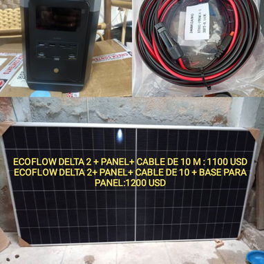 Se venden Ecoflow, panel solar y combos, somos de la Habana. Contactar al WhatsApp 51170866. - Img 122450397