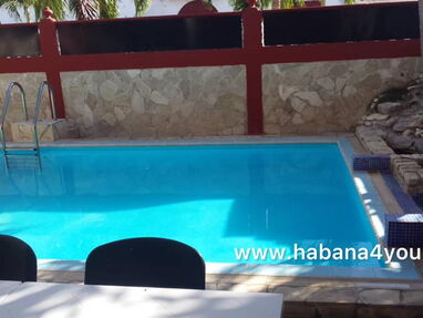 ⚓⚓Se renta casa con piscina de 4 habitaciones climatizadas en GUANABO RESERVA POR WHATSAPP 52463651⚓⚓ - Img 37771565