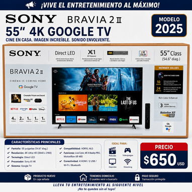 TV de 32” - 55” ( modelos 2025 ) LG , Samsung , Hisense ( Las mejores marcas ) - Img 122402635