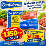 Salchichas de pollo Confidence 340g - Img 58336640