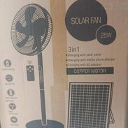 Ventilador recargable con panel y mando - Img 55767308