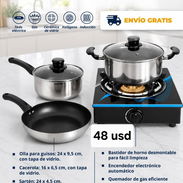 COMBOS DE COCINA + 5 CALDEROS DE ACERO INOXIDABLE - Img 58044574