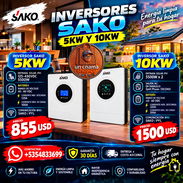 ☀️ ⚡💡 INVERSORES ☀️ ⚡💡 HIBRIDOS MARCA SAKO DE 5 Y 10 KW. ENTREGA X COSTO MÍNIMO CON FACTURA Y GARANTIA. 📲 54833699 - Img 57661272