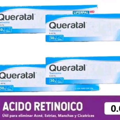 Tretinoína,más potente que el retinol ,ácido retinoico,lo mejor para acné, manchas,flacidez,arrugas,promueve el colágeno - Img 114954605