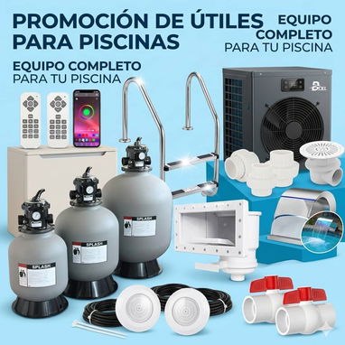 🌊 ¡EQUIPA TU PISCINA CON LO MEJOR! 🌊 Todo NUEVO EN CAJA y de entrega inmediata. 📦 ¿Construyendo o renovando? - Img 121492267