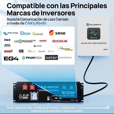BATERÍA ECO-WORTHY – 5 kWh - 2/6