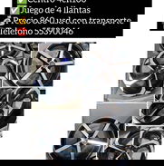 Llantas RIN 17x7.5 centro 4en100 - Img 48913478