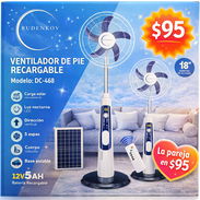 ventilador recargable - Img 54828004
