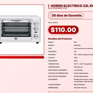 HORNO ELECTRICO 32L EKO . - Img 57564077