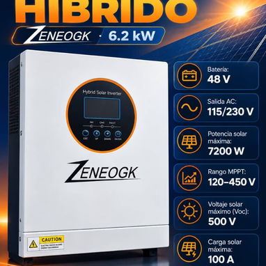 Inversores solares SAKO - MUST - ECO WORTHY - 6/9