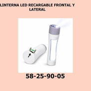 LINTERNA LED RECARGABLE FRONTAL Y LATERAL - Img 55729146