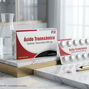 Ácido Tranexamico 10 tabletas de 500 mg importado el blister - Img 56586819