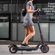 Scooter Eléctrico Plegable para Adultos con Suspensión – 350W - Img 55950022