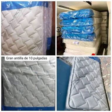 Colchones konfor prespuntiados originales de fábrica con pareja de almohadas - Img 120705615