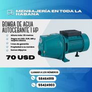 💧⚙️ BOMBA DE AGUA AUTOCEBANTE BRAS-JET750 1.0HP ⚙️💧  💲 PRECIO: 70 USD  🛡️ GARANTÍA: 30 DÍAS - Img 55646540