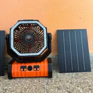 Ventilador Recargable F6 con panel - Img 55273309