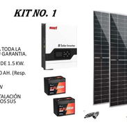 Kit completo  de paneles solares primera mano - Img 56251060