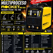SOLDADORA MULTIPROCESO WELDSTER ROCKET MIX 160 - Img 57892020