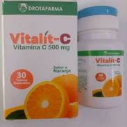 Venta de Vitamina C. Frasco de 30 tabletas de 500 mg en 2500 pesos - Img 55293216
